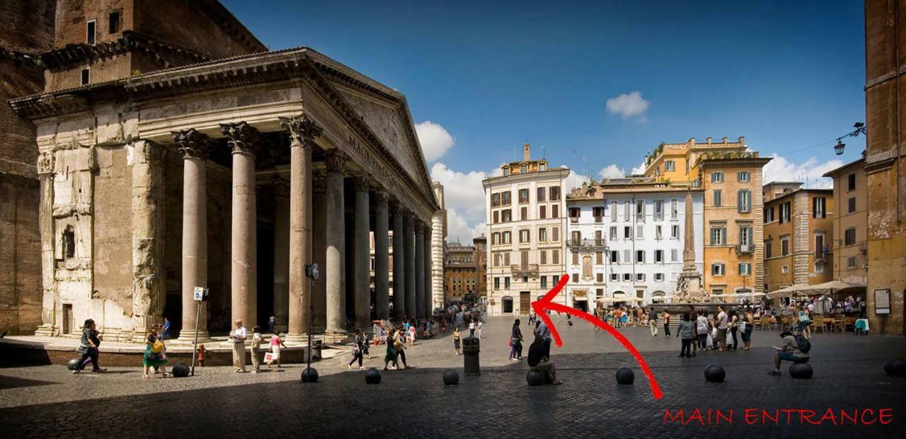 Domus Rotundae Pantheon Leilighet Roma Eksteriør bilde